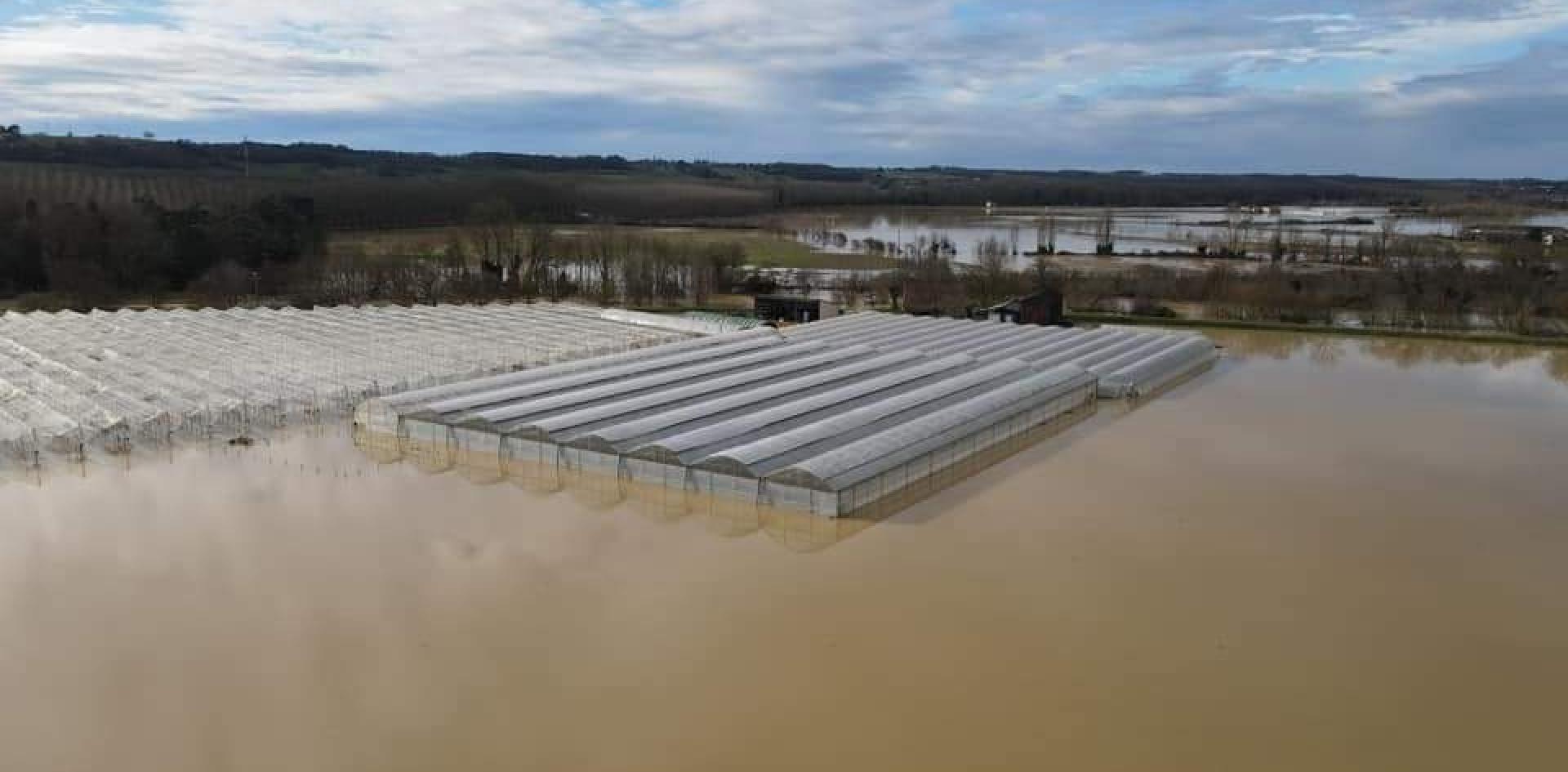 Crues dans le Lot et Garonne