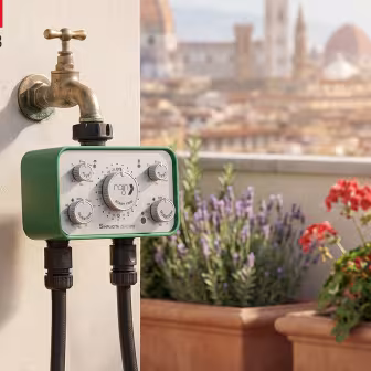 the Irrigation Tap Timer That Works Even Without Pressure