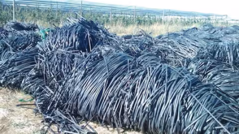 recycling flexible irrigation tubes