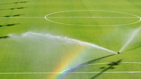 The whole point of having an automatic irrigation system is to obtain and maintain a turf that is lush and healthy