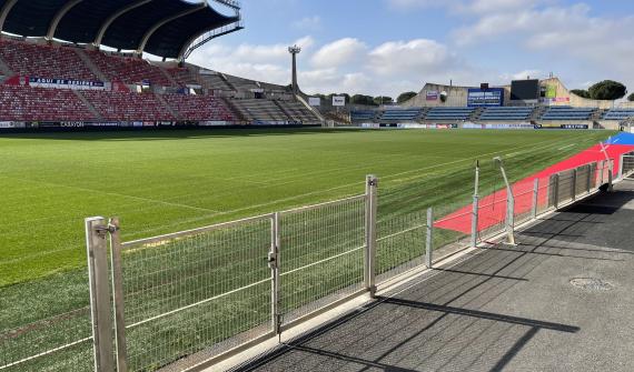 Stade RAOUL-BARRIÈRE de Béziers : Irrigation d’un terrain de football hybride